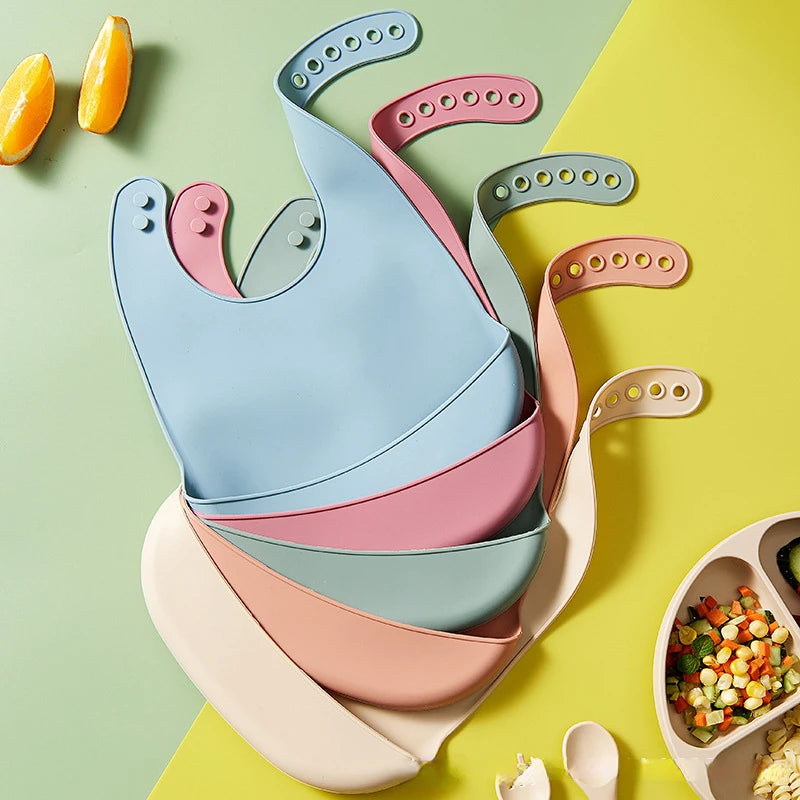 Bavoirs Bébé en Silicone