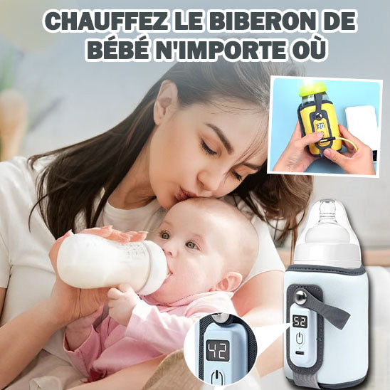 Chauffe-biberon portable