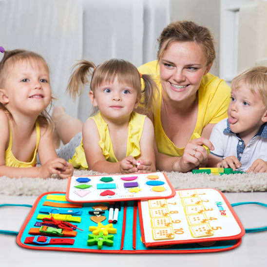 Livre Bébé Sensoriel de Voyage